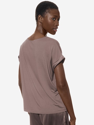 Mey Schlafshirt 'Pure Chic'‌ in Braun