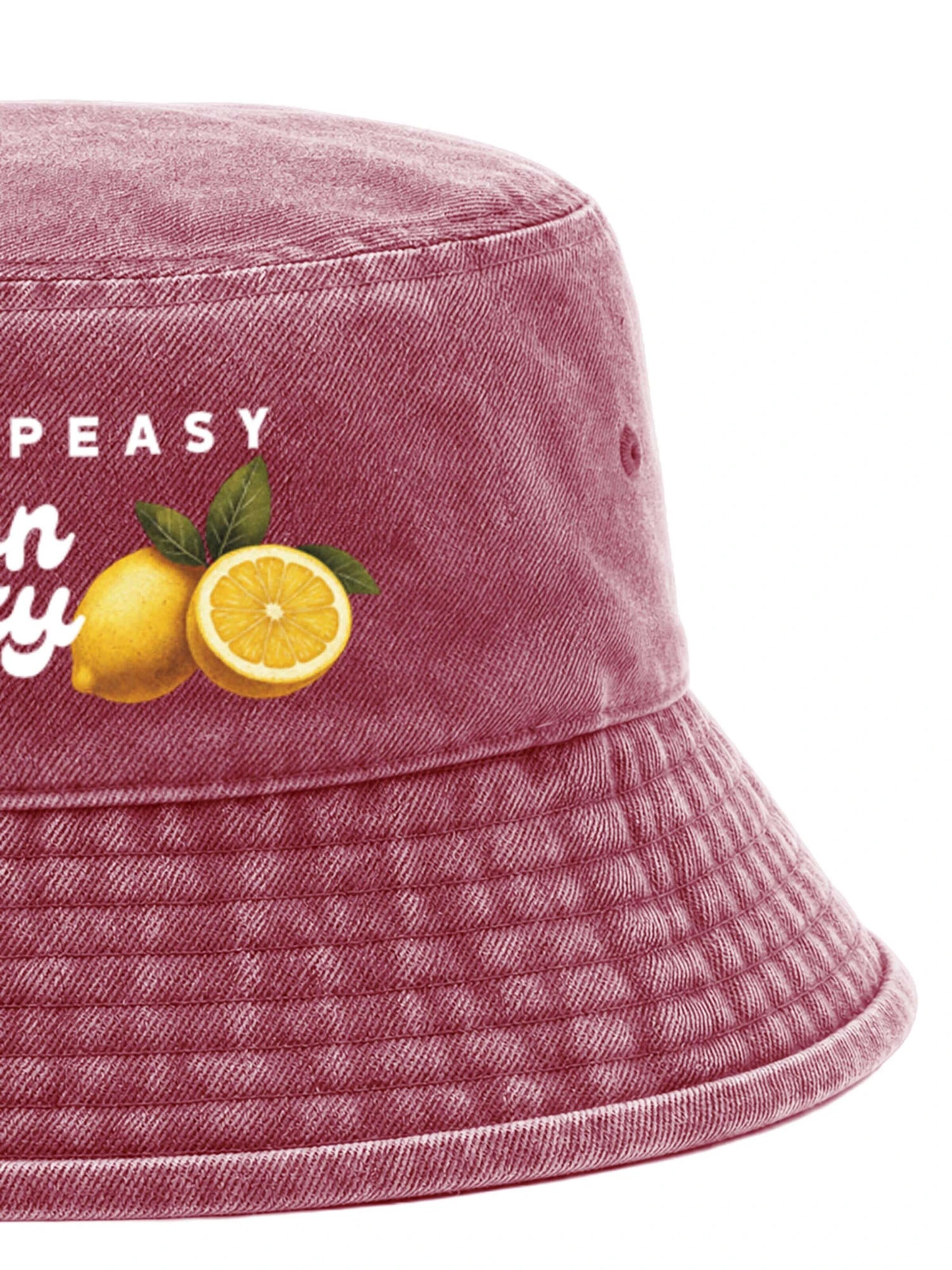 Neverless Hat 'Lemon Squeezy' in Red
