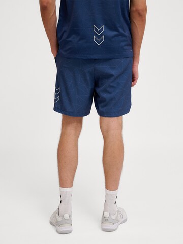 Regular Pantalon de sport 'Court' Hummel en bleu
