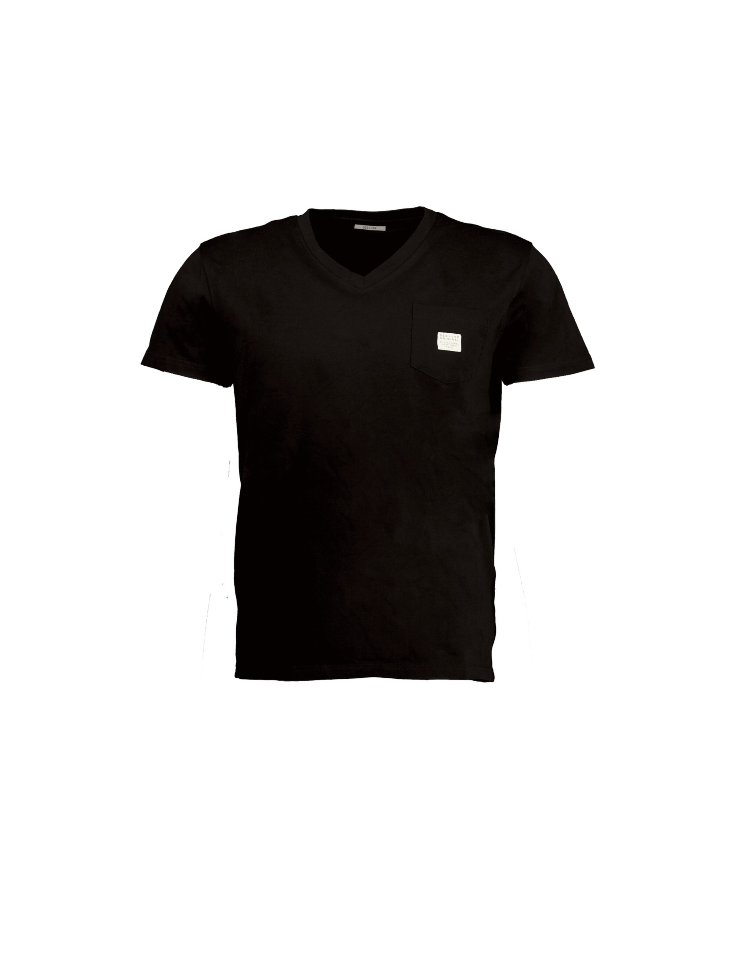 T-Shirt 'VASITO' Deeluxe en noir : devant