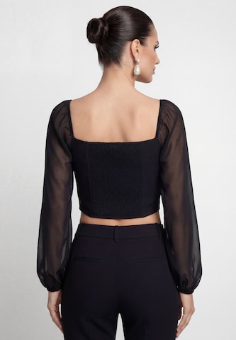 Chemisier faina en noir