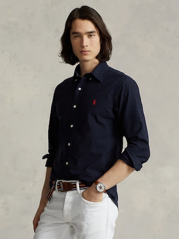 Regular fit Camicia di Polo Ralph Lauren in blu: frontale