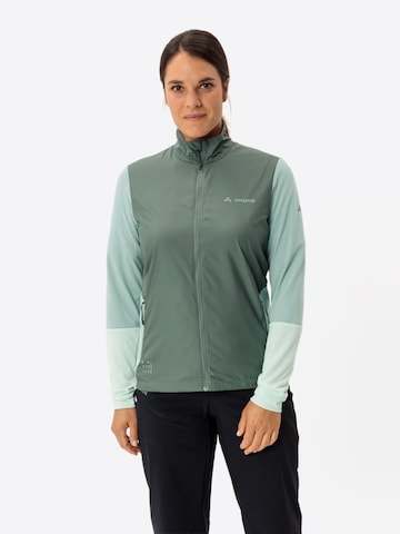 VAUDE Outdoorjas 'Qimsa ' in Groen: voorkant