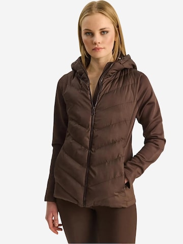 Bianco Lucci Winter Jacket in Brown