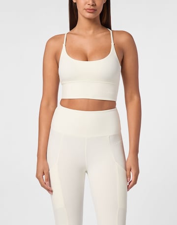 Plein Sport - Soutien Bustier Soutien de desporto em branco