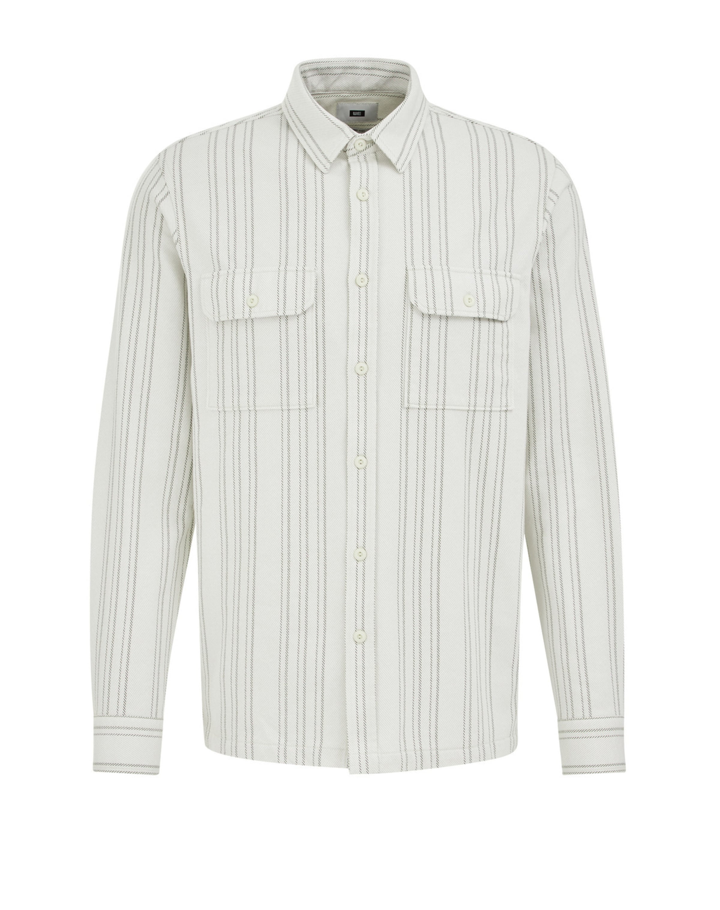 WE Fashion Regularny krój Koszula w kolorze zielony: przód