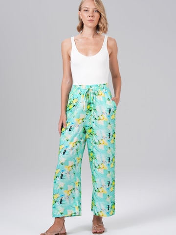 M.O.D MIRACLE OF DENIM Wide leg Jeans in Green: front