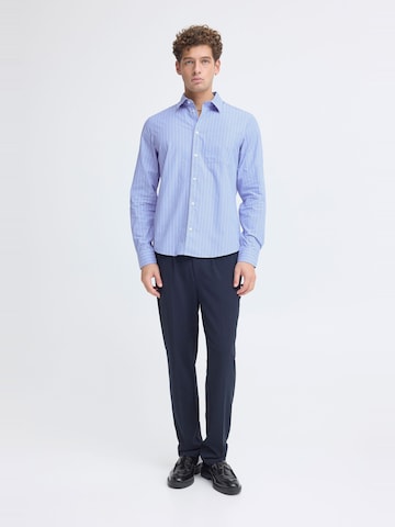 Casual Friday - Ajuste regular Camisa ' CFJansson ' en azul
