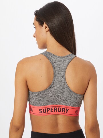 Superdry Normální Sportovní podprsenka – šedá