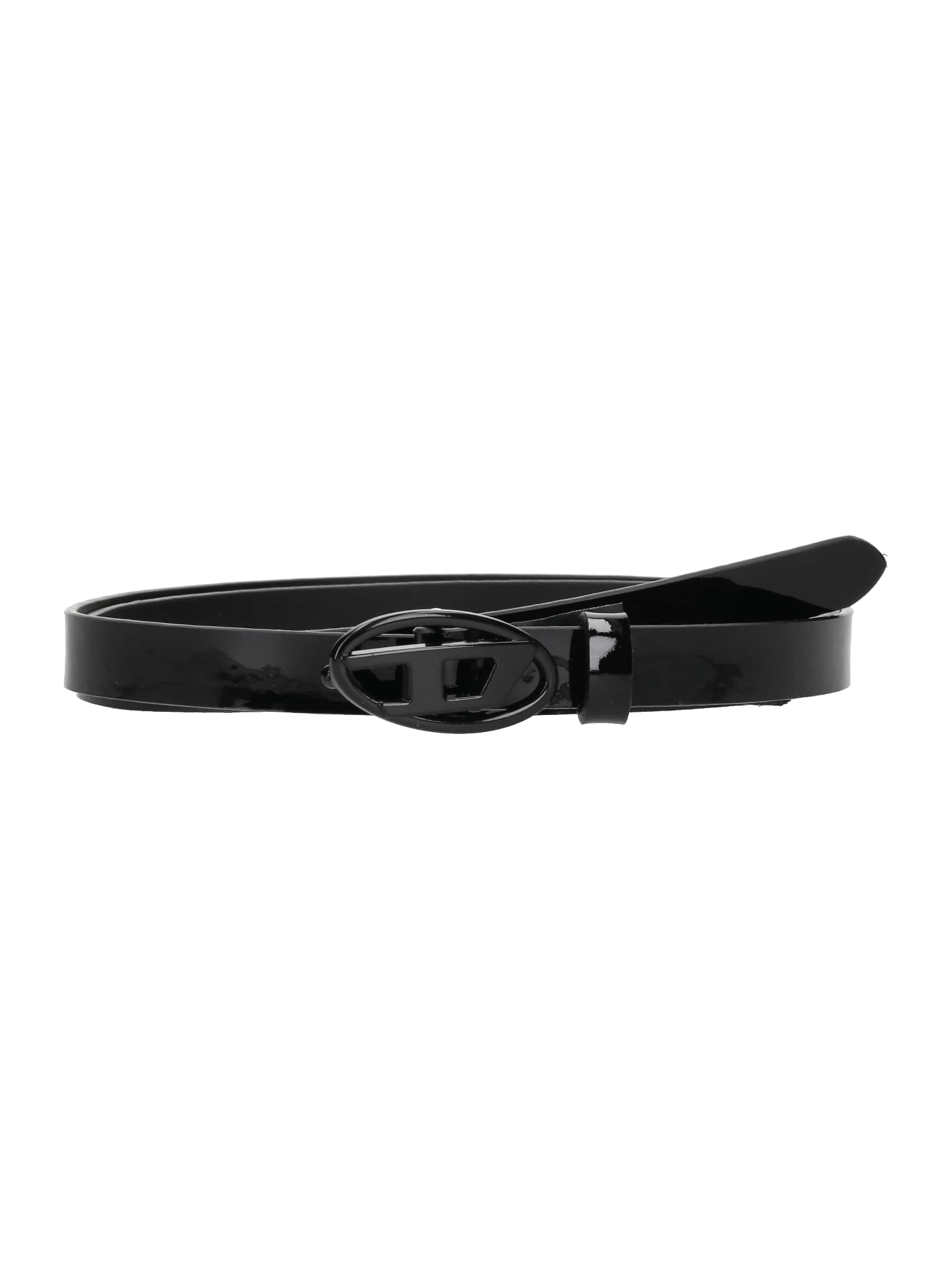 Ceinture 'PLAY-D B-PLAY ' DIESEL en noir : devant