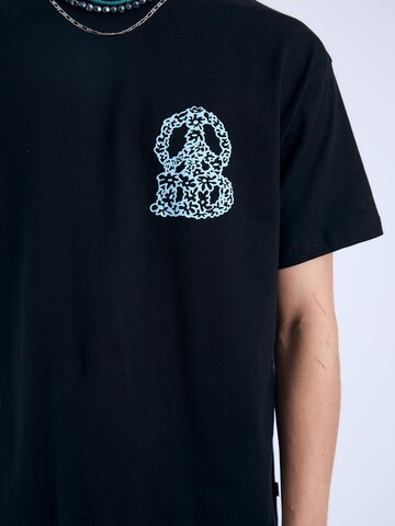 Dr. Denim Shirt 'Trooper Tee'‌ in Schwarz
