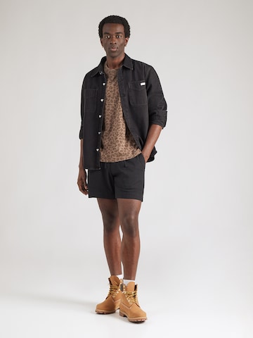 Abercrombie & Fitch Tričko 'VINTAGE INSPIRED' – hnědá