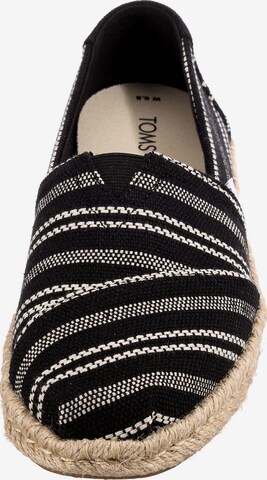 TOMS Espadrilky 'ALPARGATA ROPE' – černá