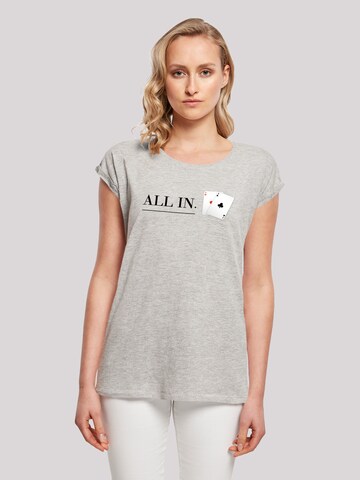 T-shirt F4NT4STIC en gris : devant