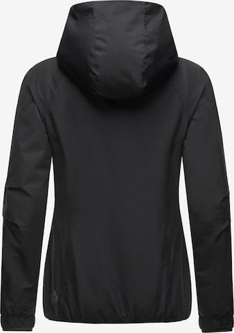 Ragwear Performance Jacket 'Dizzie' in Black