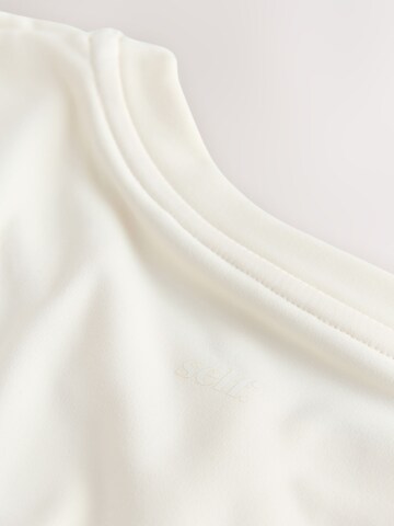 Maglietta di self. in beige