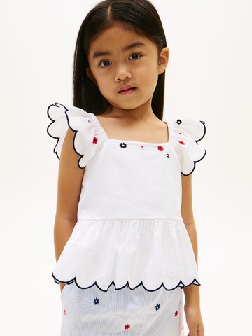 Top di TOMMY HILFIGER in bianco: frontale