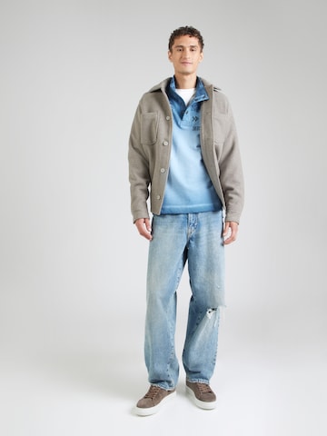 CAMP DAVID Sweatshirt in Blue