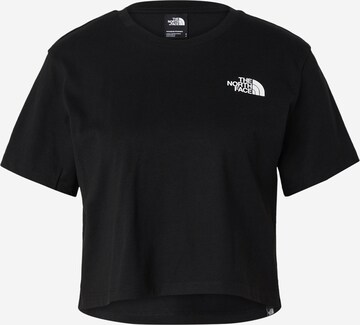 THE NORTH FACE Shirt 'SIMPLE DOME' in Zwart: voorkant