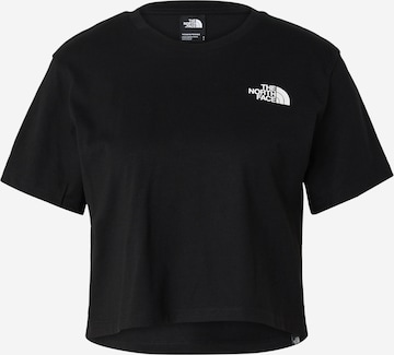Maglietta 'Simple Dome' di THE NORTH FACE in nero: frontale