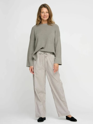 moshi moshi mind Loosefit Kalhoty 'Moon' – béžová