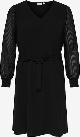 ONLY Carmakoma - Vestido 'CARMETTA' em preto: frente