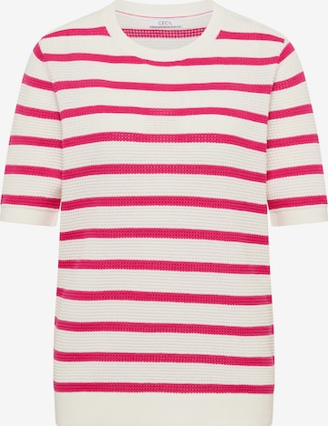 CECIL Pullover in Pink: Vorderseite