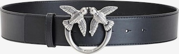 PINKO Riem 'ALTA LOVE BIRDS IN PELLE' in Zilver: voorkant