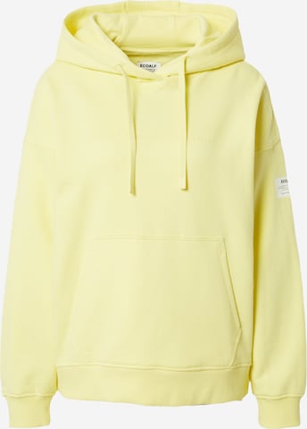 ECOALF Sweatshirt 'BOTTROP' in Yellow: front
