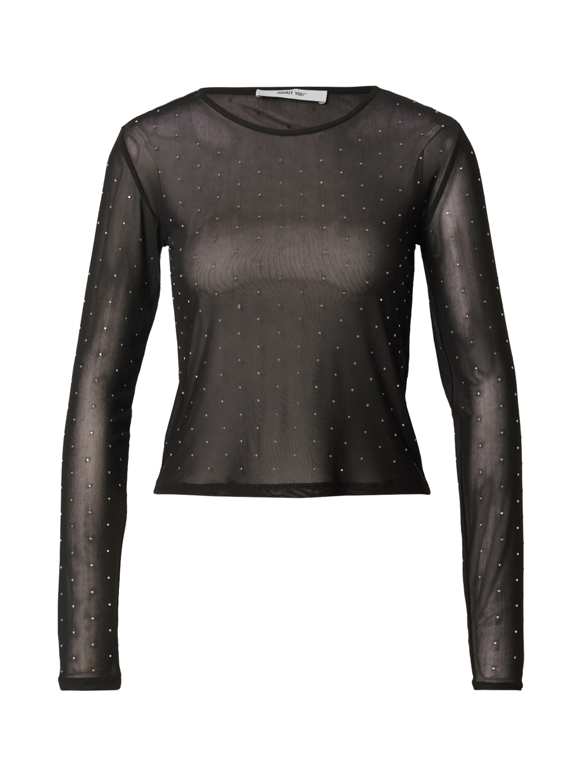 ABOUT YOU Póló 'Anna' - fekete: elől