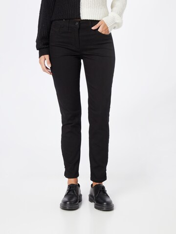 GERRY WEBER Skinny Jeans in Schwarz: predná strana