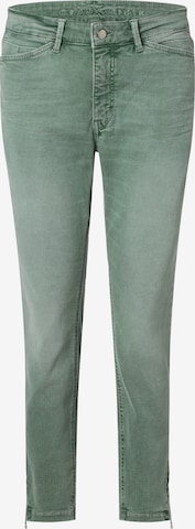 MAC Skinny Jeans in Green: front
