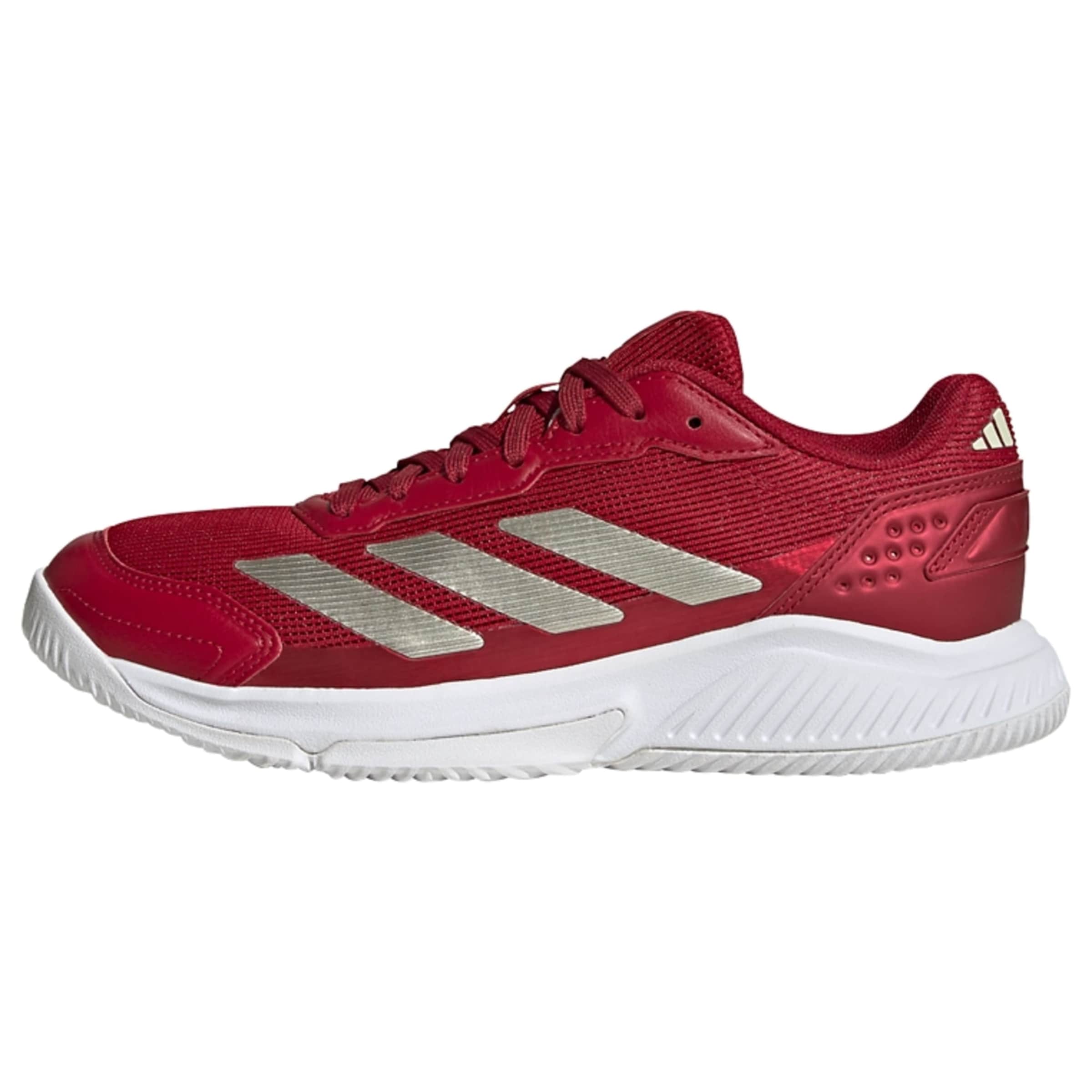 ADIDAS PERFORMANCE - Calzado deportivo 'Courtquick' en rojo: frente