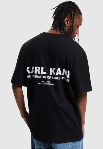 T-Shirt Karl Kani en noir : devant