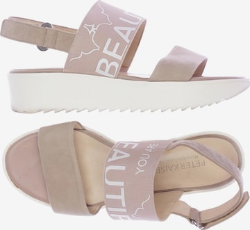 PETER KAISER Sandalen 35,5 in Pink: Vorderseite