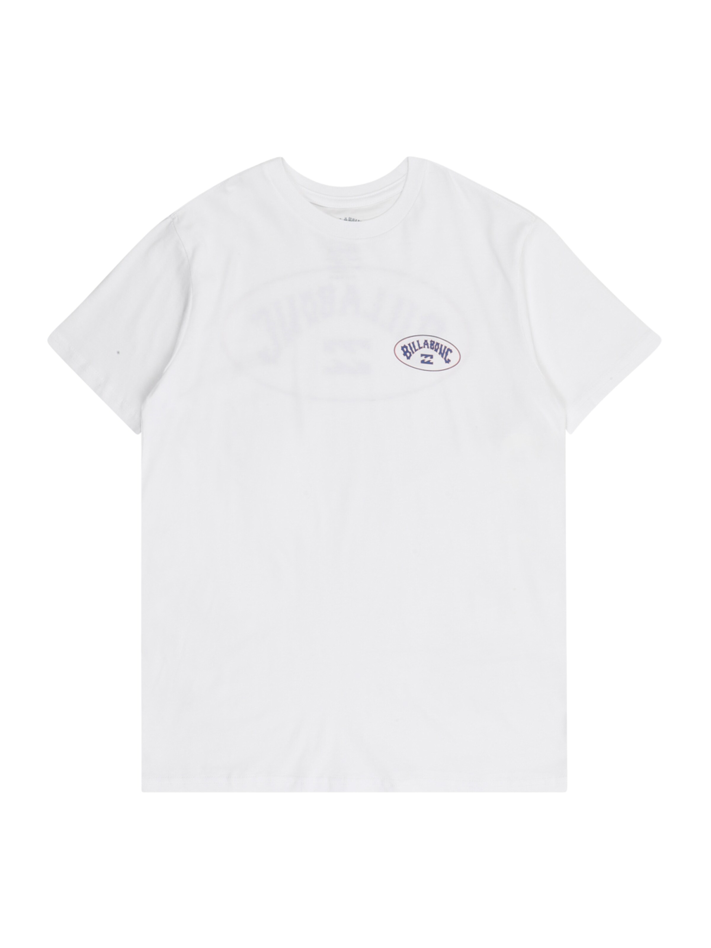 BILLABONG Funkcionalna majica 'Orbit' | bela barva: sprednja stran