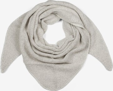 styleBREAKER Tuch 'Strick Dreiecktuch meliert' in Grau: Vorderseite