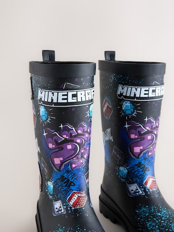 Next Kumisaappaat 'Minecraft' värissä musta