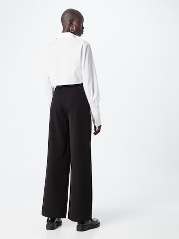 Wide leg Pantaloni di minimum in nero