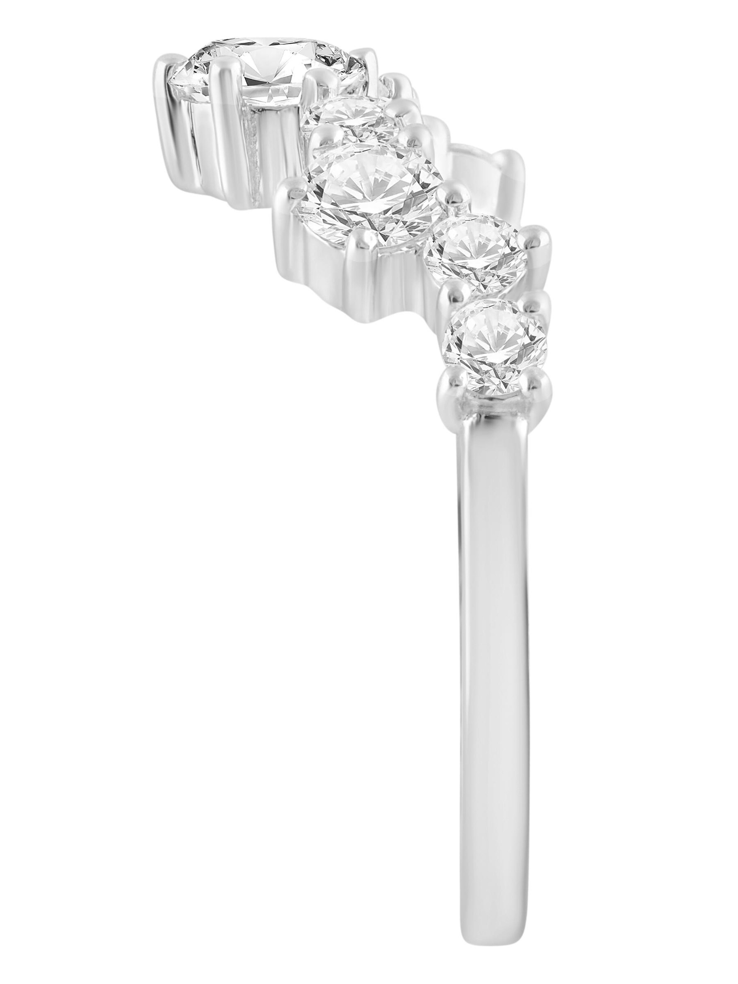 ETHISHER DIAMANTEN Ring in Silver