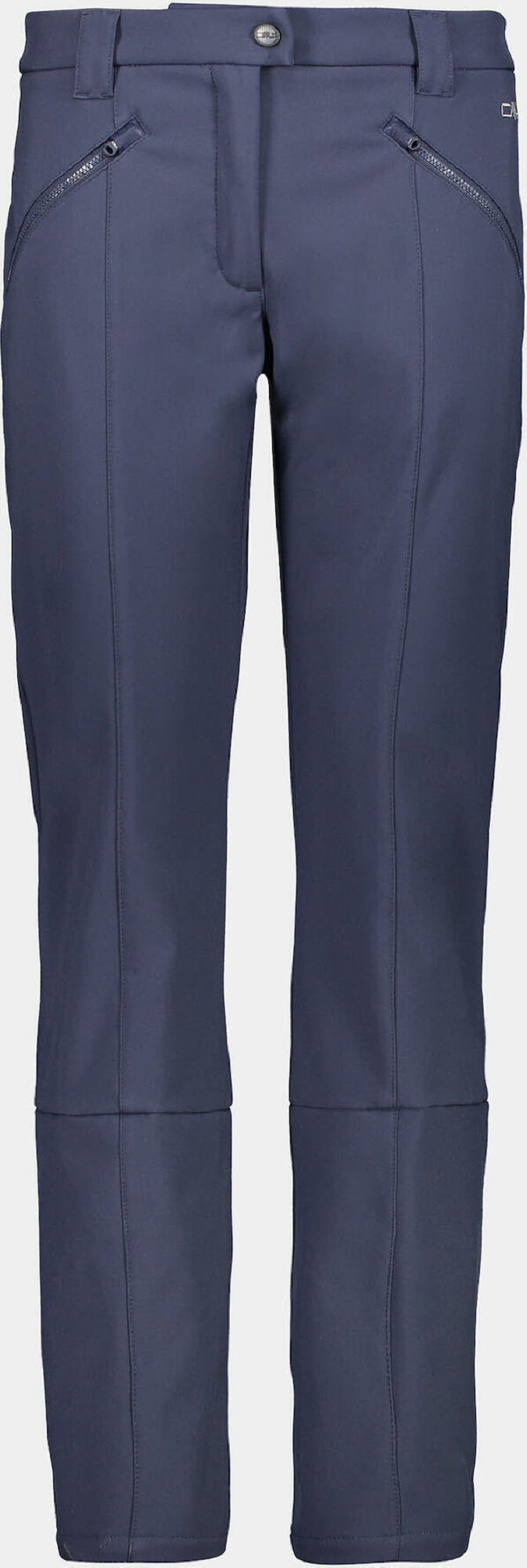 CMP Regular Skihose ' Pant With Inner Gaiter ' in Blau: Vorderseite