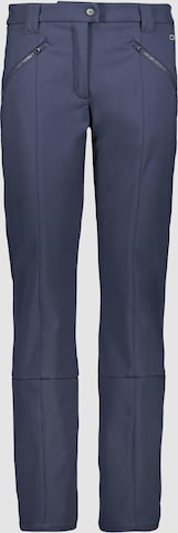 CMP Regular Outdoor Pants ' Pant With Inner Gaiter ' in Blue: front