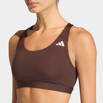 ADIDAS PERFORMANCE Bralette Sports Bra in Brown