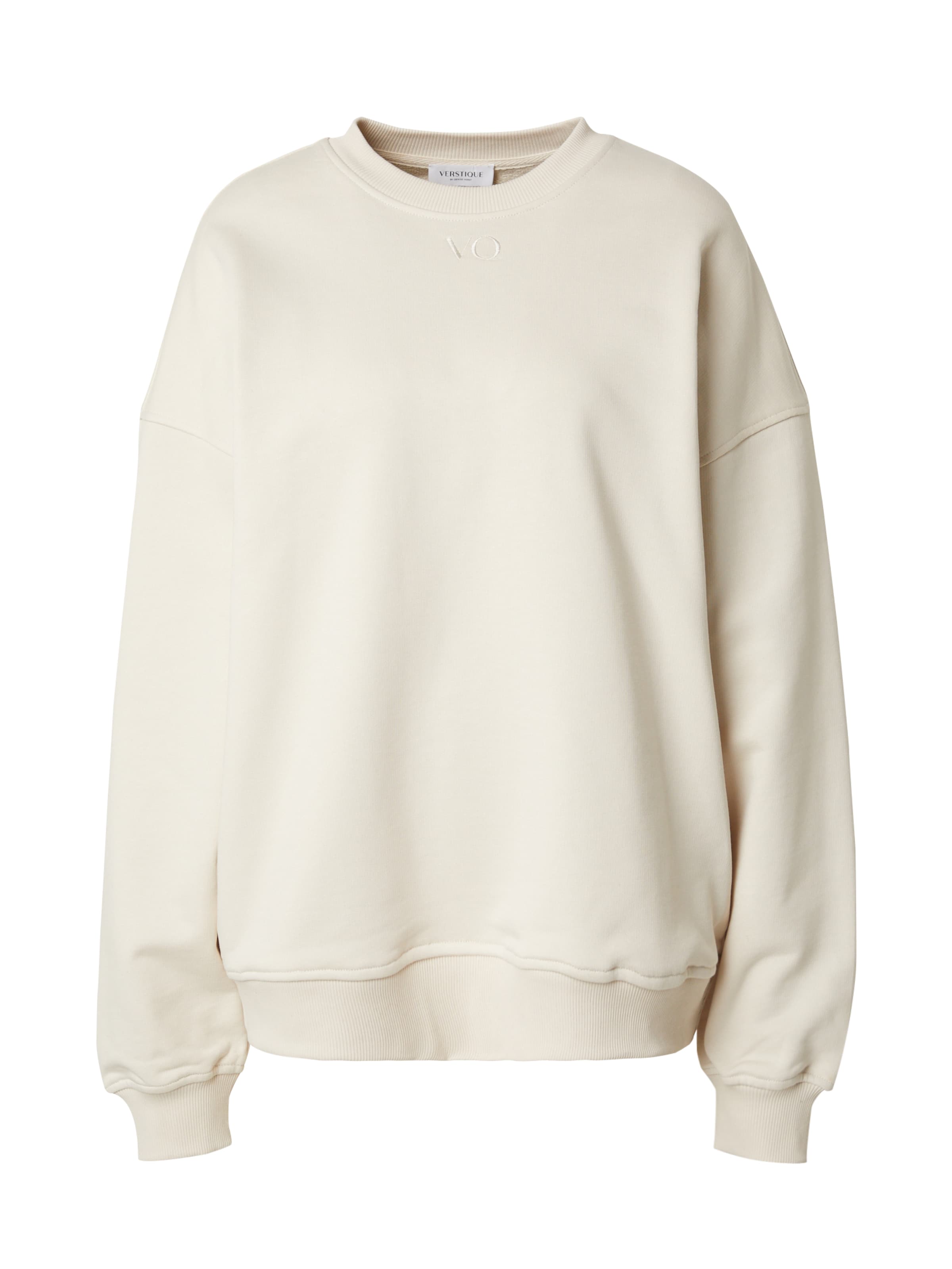 VERSTIQUE Sweatshirt i beige: framsida