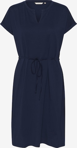 Cream Jurk 'Ova' in Blauw: voorkant