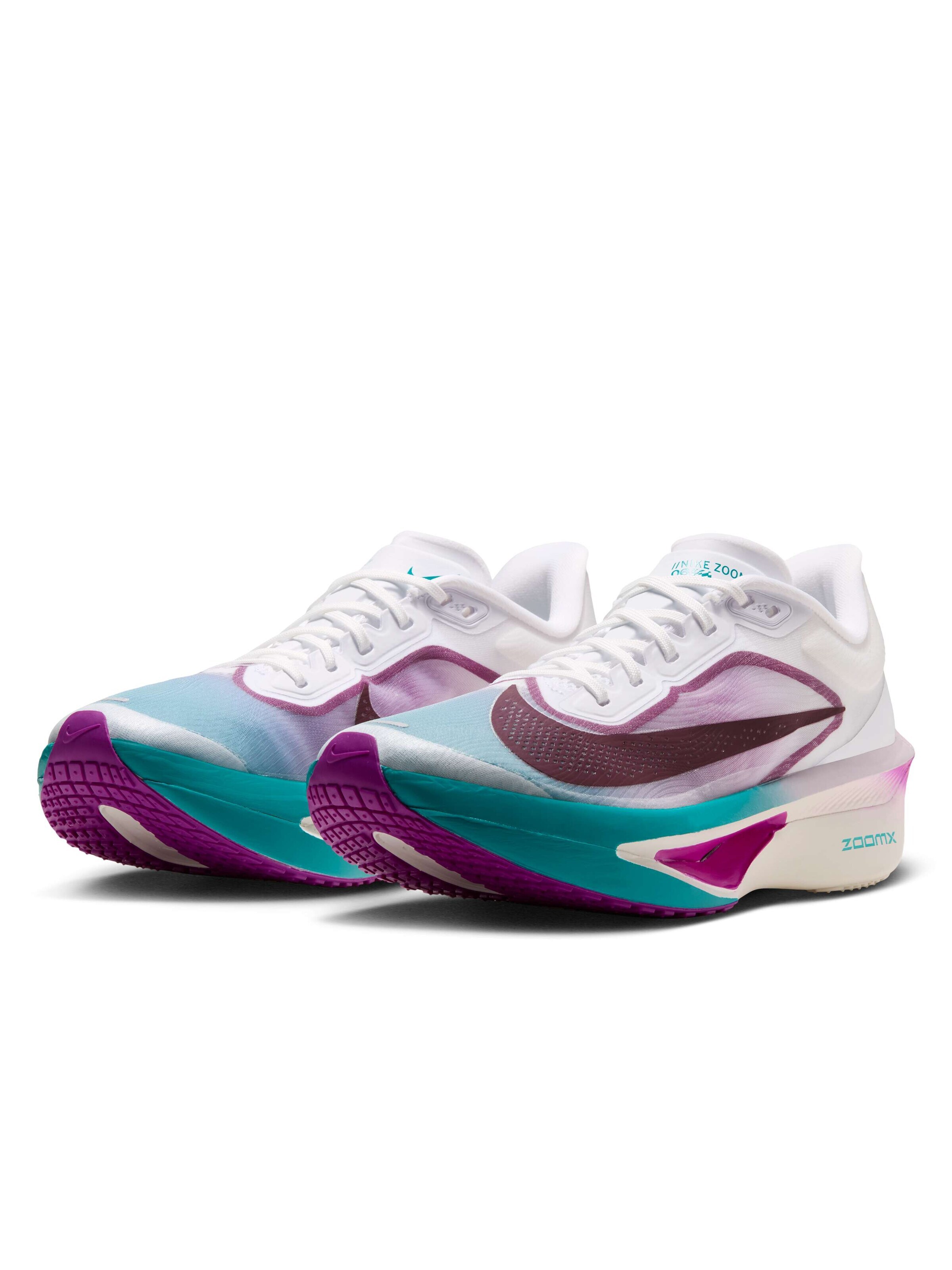 balts NIKE Skriešanas apavi 'Zoom Fly 6'