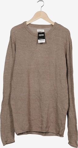 Casual Friday Pullover L in Beige: Vorderseite