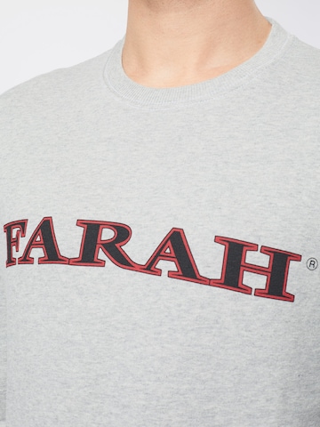 Sweat-shirt 'PALM' FARAH en gris