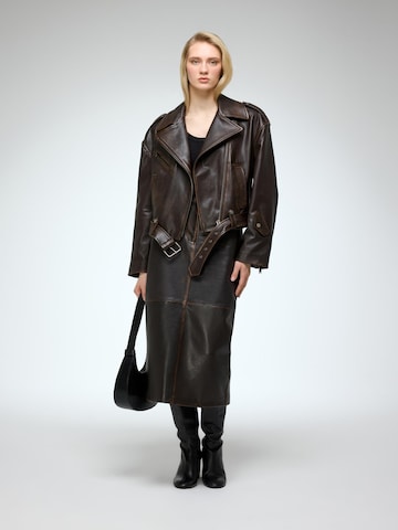 V S P Winterjacke 'Anya' in Braun