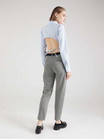 BRAX Slim fit Pleat-front trousers 'MARON' in Grey